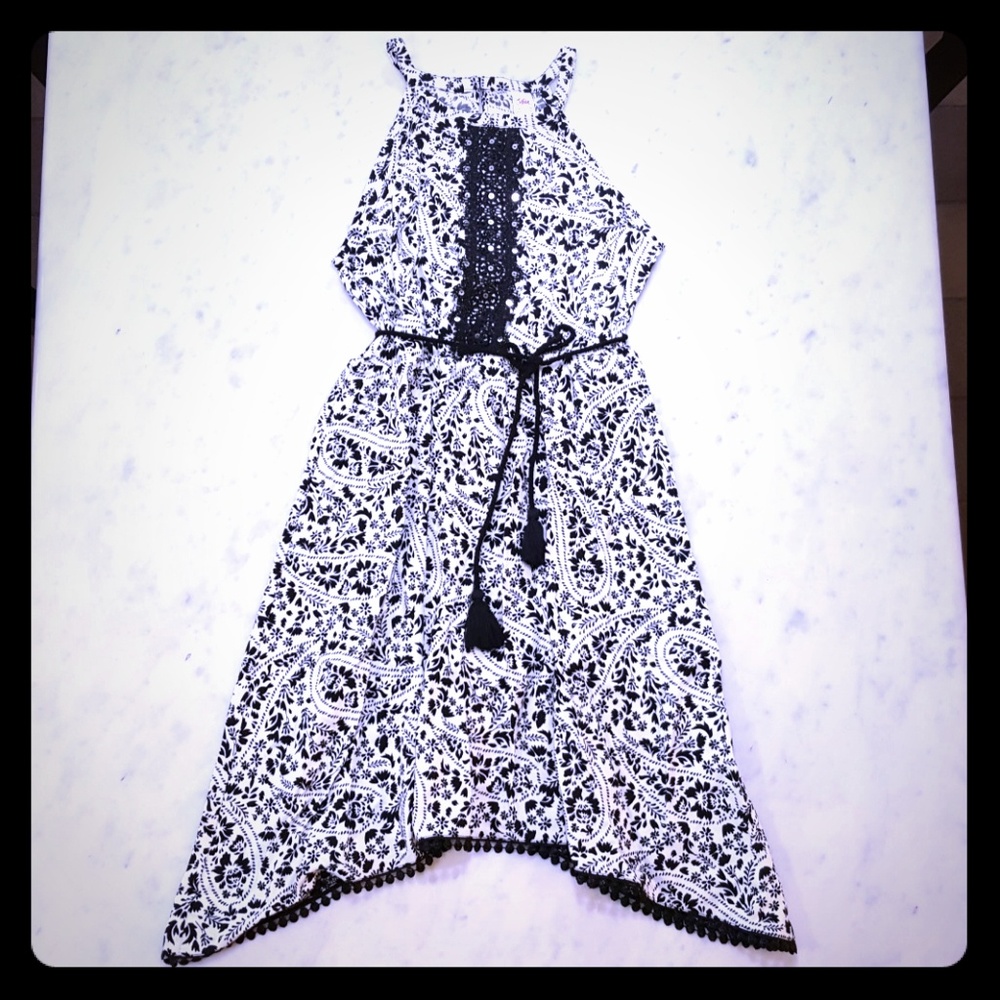 Justice halter dress